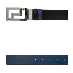 Versace Greca Leren Omkeerbare Riem 3,5 cm-Heren Riemen