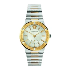 Versace GRECA LOGO Bicolor Horloge-Heren Horloges