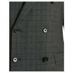 Dolce & Gabbana Geruit Wol 2-Delig Pak-Heren Kostuums