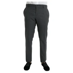 Dolce & Gabbana Geruit Wol 2-Delig Pak-Heren Kostuums