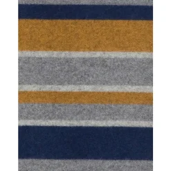 Paul Smith Grijs Gestreept Sjaal met Franje-Heren Sjaals