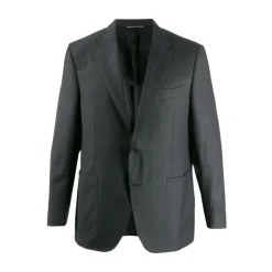 Canali Wollen Formeel Blazer-Heren Kostuums