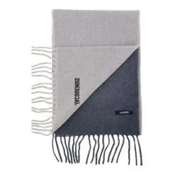 Jacquemus Grijze Alpaca-Wol Sjaal-Heren Sjaals