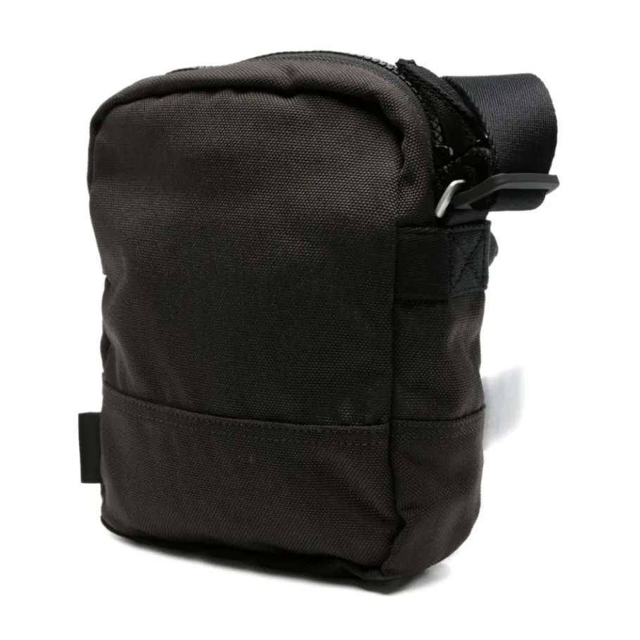 Stone Island Grijze Crossbody Tas met Logo Patch-Heren Tassen