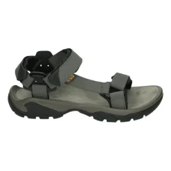 Teva Grijze Leren Flip Flops-Heren Sandalen