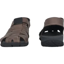 Mephisto Grijze Pewter Herensandaal-Heren Sandalen
