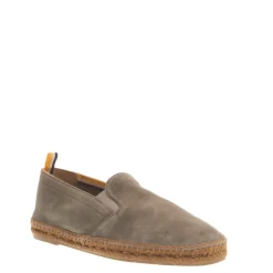 Castañer Grijze Suède Espadrilles Loafers-Heren Espadrilles