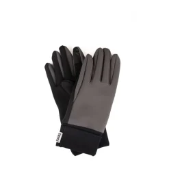 Rains Grijze Technische Touch Handschoenen-Heren Handschoenen