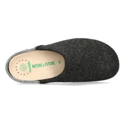 Mephisto Grijze Vilt Sandaal/Klomp voor Heren-Heren Pantoffels