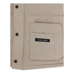 Canada Goose Grijze Winterjas met Drievoudige Zakken-Heren Jassen