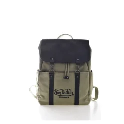 VON DUTCH e Canvas en Leren Rugzak-Heren Rugzakken