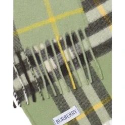 Burberry e Geruite Wol Kinder Sjaal-Heren Sjaals