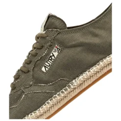 Autry e Katoenen Platte Schoenen-Heren Espadrilles