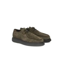 Cerruti 1881 e Leren Derby Schoenen Rubberen Zool-Heren Nette Schoenen