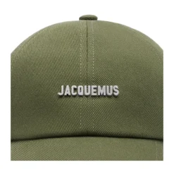 Jacquemus e Logo-Plaque Gebogen Rand Hoed-Heren Petten