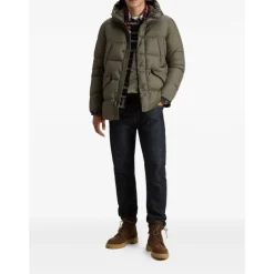 Woolrich e Parka Jas voor Mannen-Heren Jassen