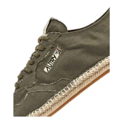 Autry e Zijde & Nylon Platte Schoenen-Heren Espadrilles