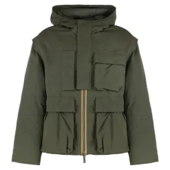K-Way Guillermo Short Parka-Heren Jassen