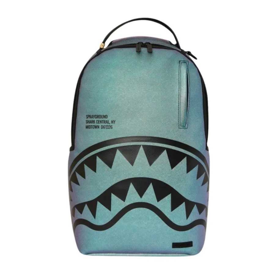 SPRAYGROUND Haai Centrale Olie Slick Rugzak-Heren Rugzakken|Tassen