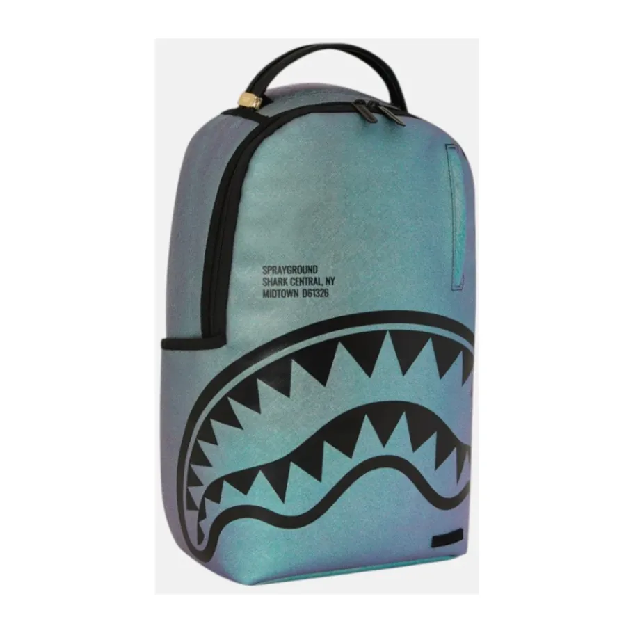 SPRAYGROUND Haai Centrale Olie Slick Rugzak-Heren Rugzakken|Tassen