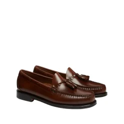 G.H. Bass & Co. Handgemaakte Leren Loafers-Heren Instappers & Slip Ons