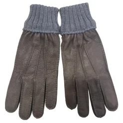 Restelli Guanti Handgemaakte Hertenleren Handschoenen-Heren Handschoenen