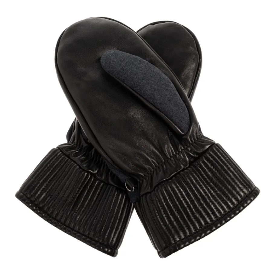 Giorgio Armani Handschoenen met logo-Heren Handschoenen