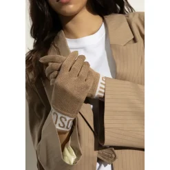 Moschino Handschoenen met lurex draad-Heren Handschoenen