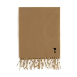 Ami Paris Hart Sjaal met Wol Borduurwerk-Heren Sjaals