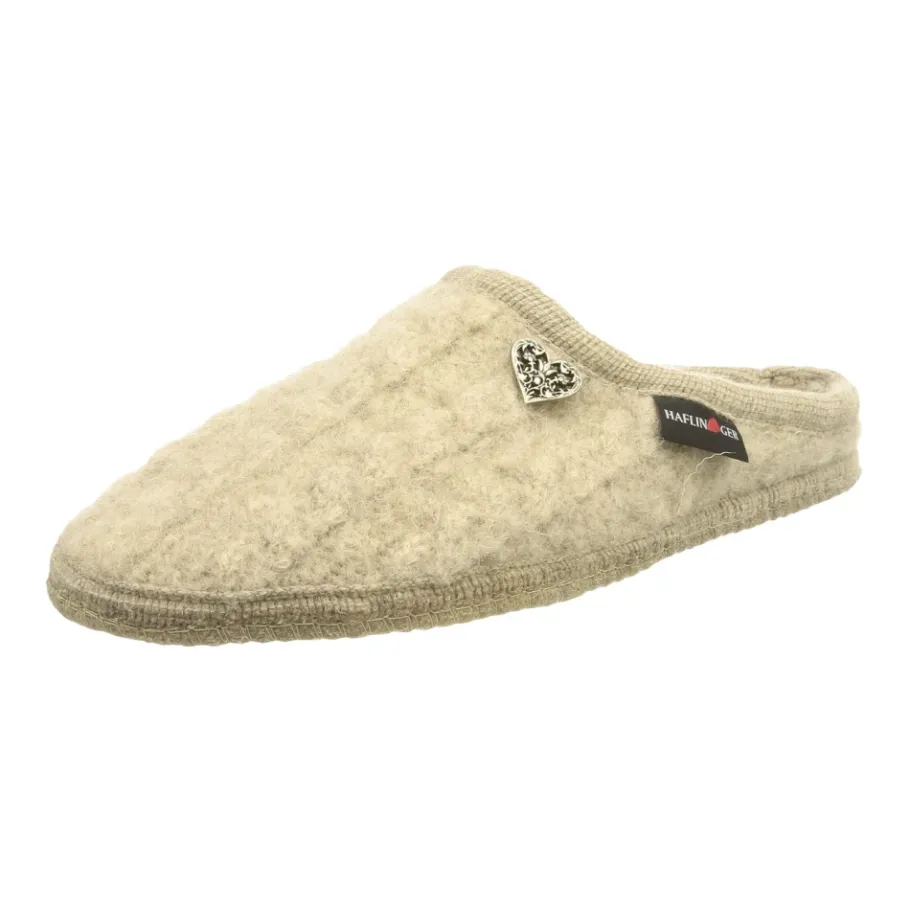 Haflinger Hart Slippers-Heren Pantoffels