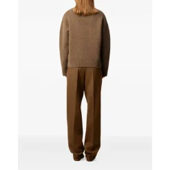 Ami Paris Hazelnoote Crew Neck Sweater-Heren Truien & Vesten