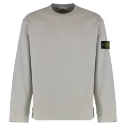 Stone Island Heavy Cotton Jersey Sweatshirt-Heren Truien & Vesten