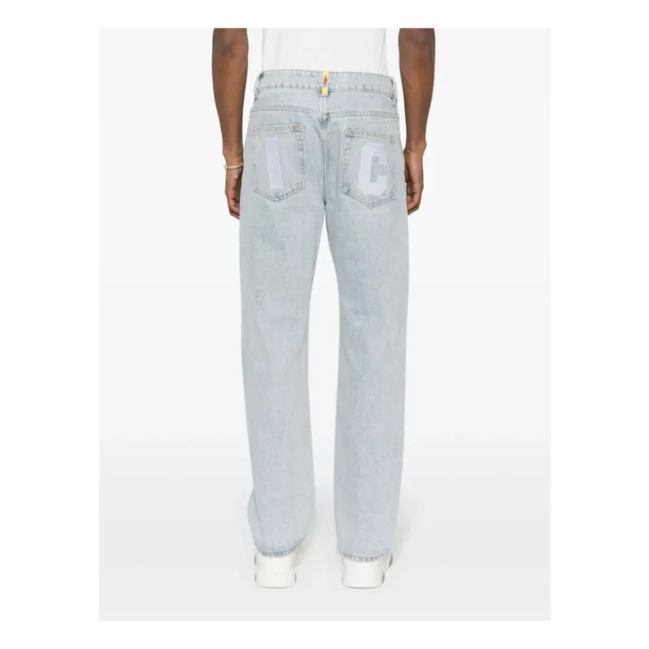 ICECREAM Heldere e Denim Straight Leg Jeans-Heren Jeans