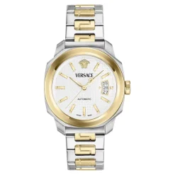 Versace Heren armbandhorloge Dylos goud/zilver-Heren Horloges