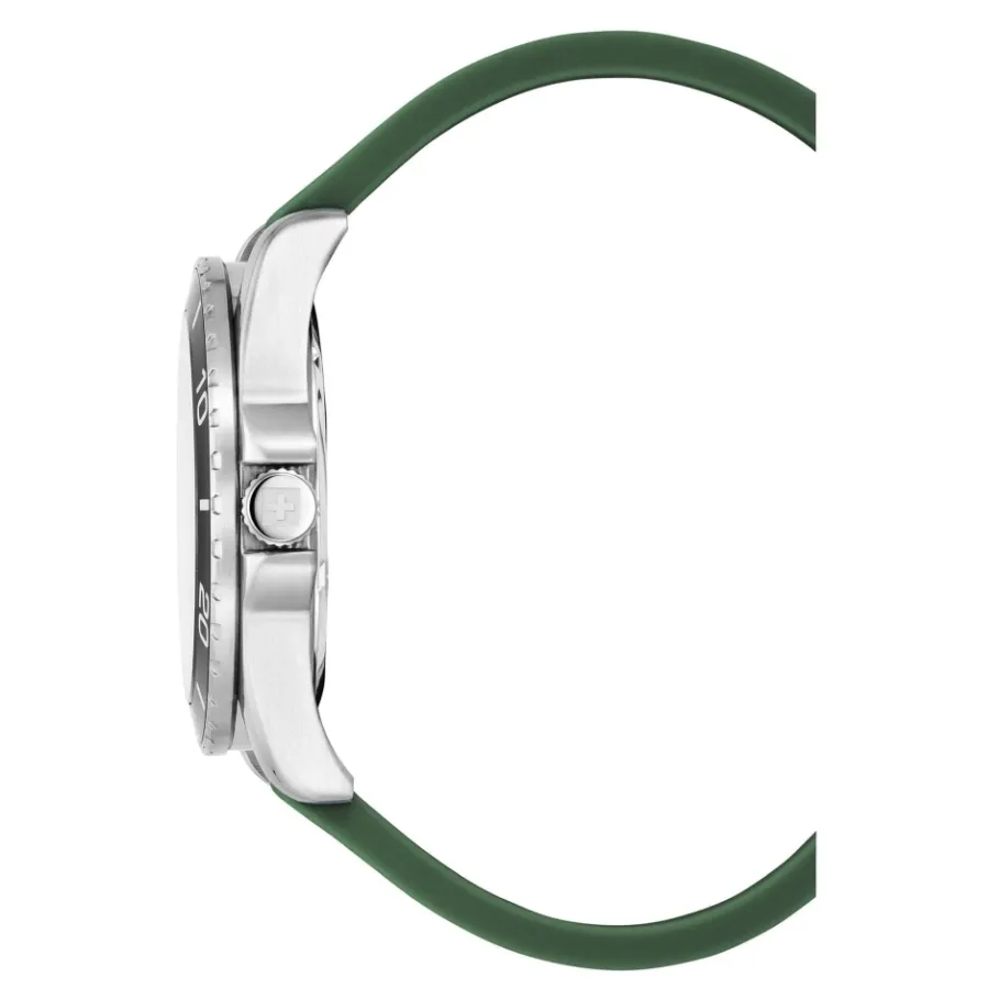 Swiss Alpine Military Heren duikhorloge Raptor Donker 7029.1834-Heren Horloges