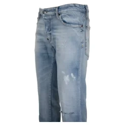 Dsquared2 Heren Knoop Jeans met Distressed Details-Heren Jeans