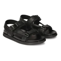 Kazar Heren leren sandalen met verstelbare banden-Heren Sandalen
