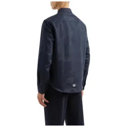 Armani Exchange Heren Overhemd Lange Mouwen Lente/Zomer Collectie-Heren Overhemden