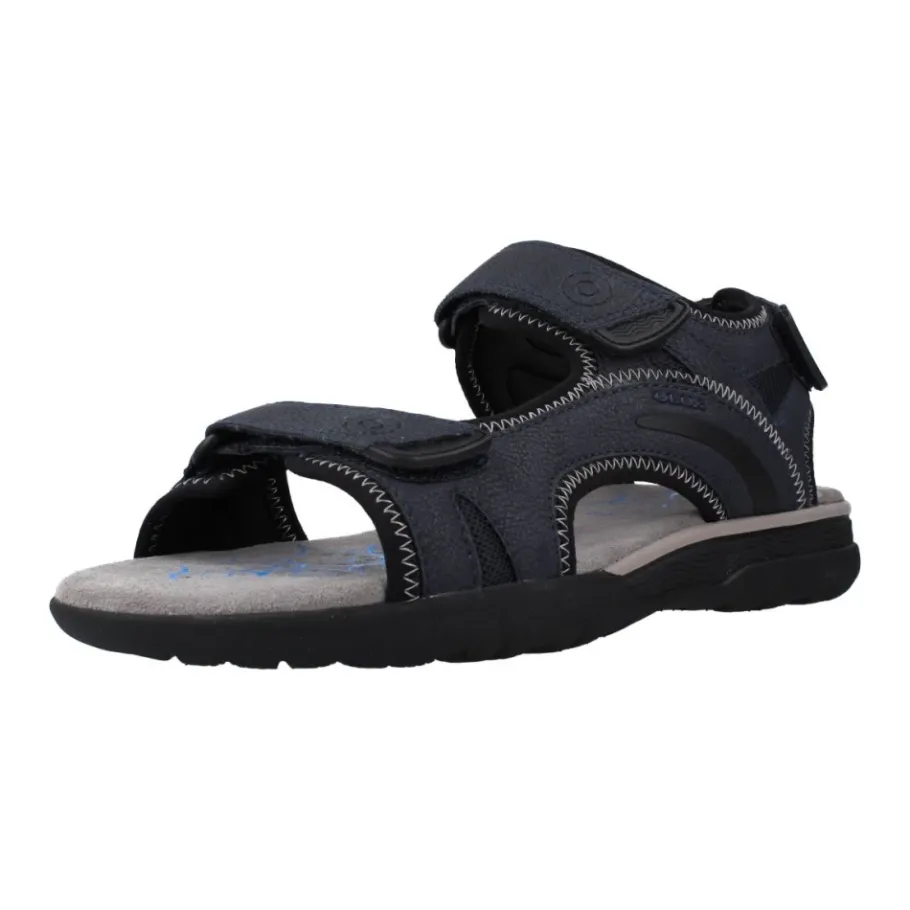 Geox Heren Platte Sandalen-Heren Sandalen