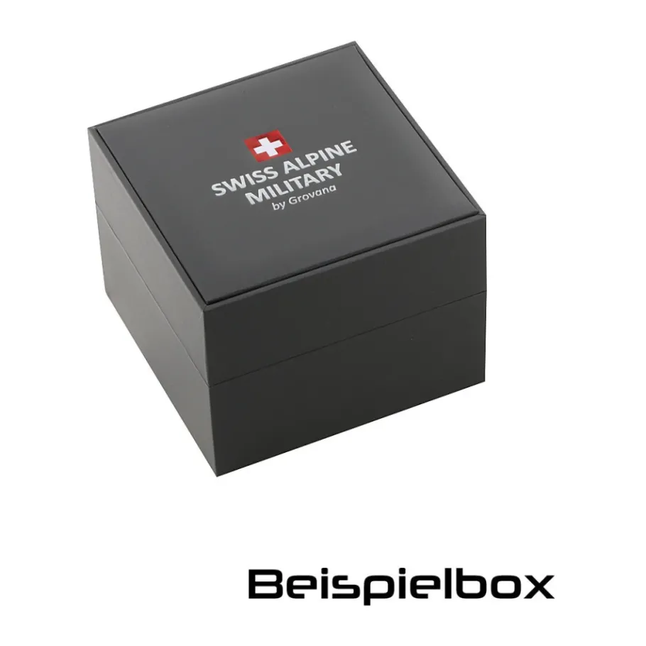 Swiss Alpine Military Heren polshorloge Master-Diver analoog kwarts 7053.1132-Heren Horloges