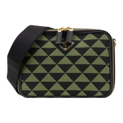 Prada Heren Schoudertas Rits Driehoek-Heren Tassen