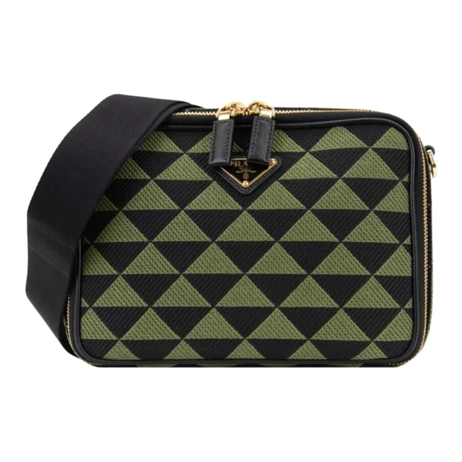 Prada Heren Schoudertas Rits Driehoek-Heren Tassen