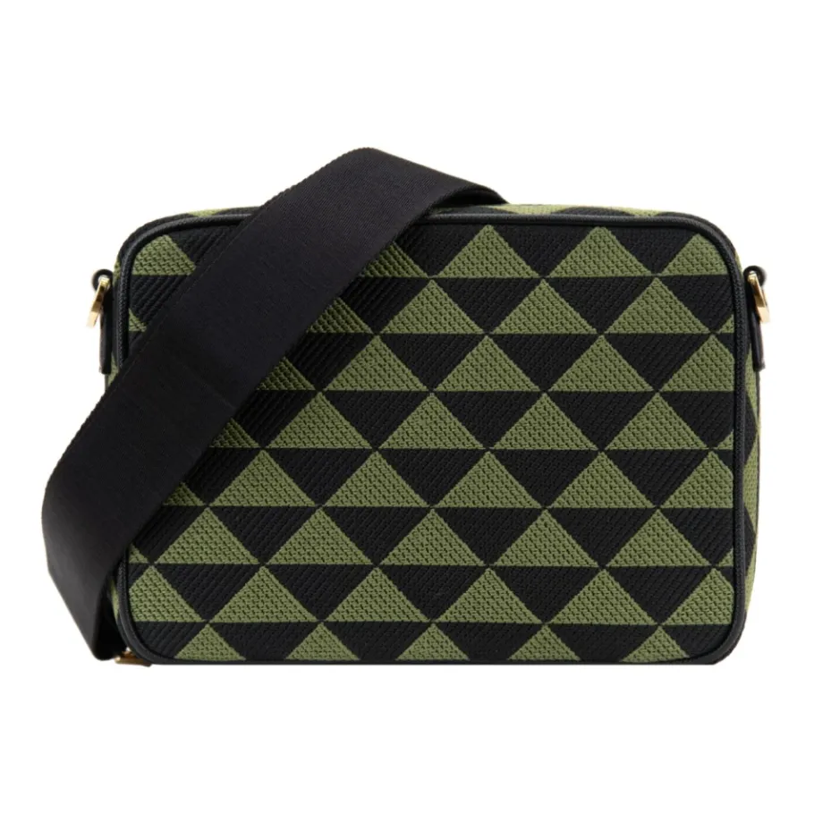 Prada Heren Schoudertas Rits Driehoek-Heren Tassen