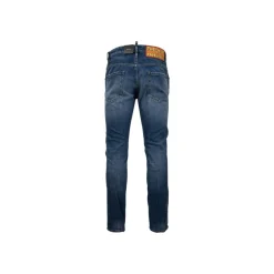 Dsquared2 Herenknoop Jeans met Pac-Man Details-Heren Jeans