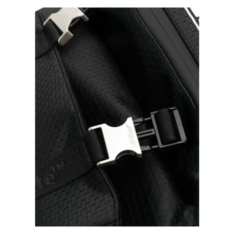 Off White Hike Logo Rugzak-Heren Rugzakken