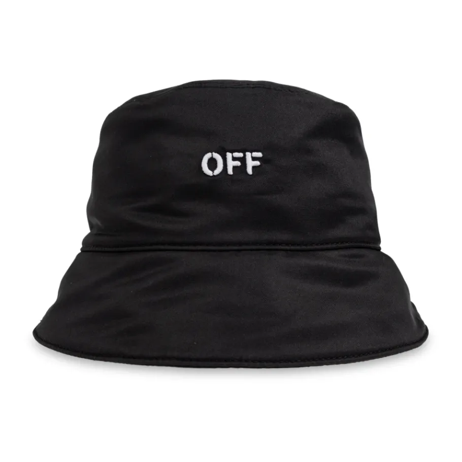 Off White Hoed met Logo-Heren Hoeden
