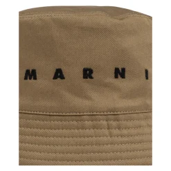 Marni Hoed met Logo-Heren Hoeden