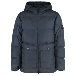 Stone Island Hooded Jacket in Nylon-Heren Jassen