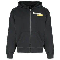 Palm Angels Hooded sweatshirt met volledige ritssluiting-Heren Truien & Vesten