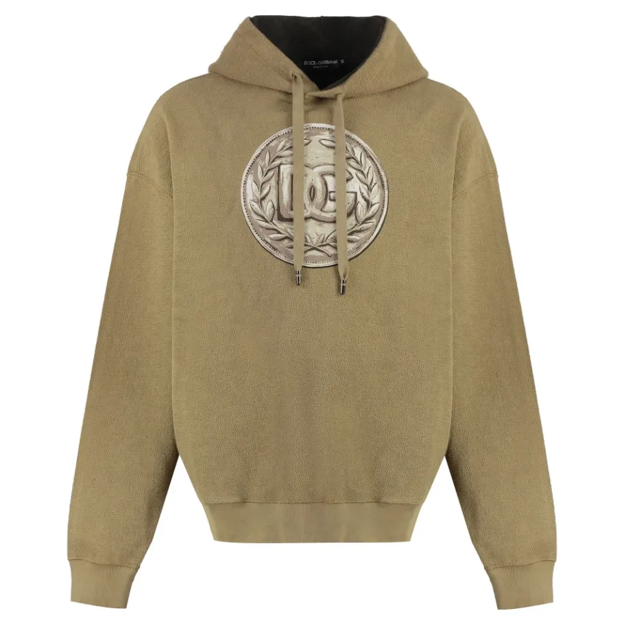 Dolce & Gabbana Hoodie met logo-print-Heren Truien & Vesten